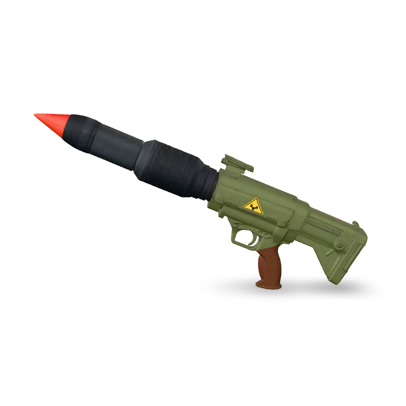 Rocket launcher RPG (Meshy)